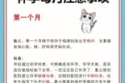 怀孕20天的注意事项——宝宝初期需呵护（怀孕20天的关键注意点，宝妈一定要知道！）